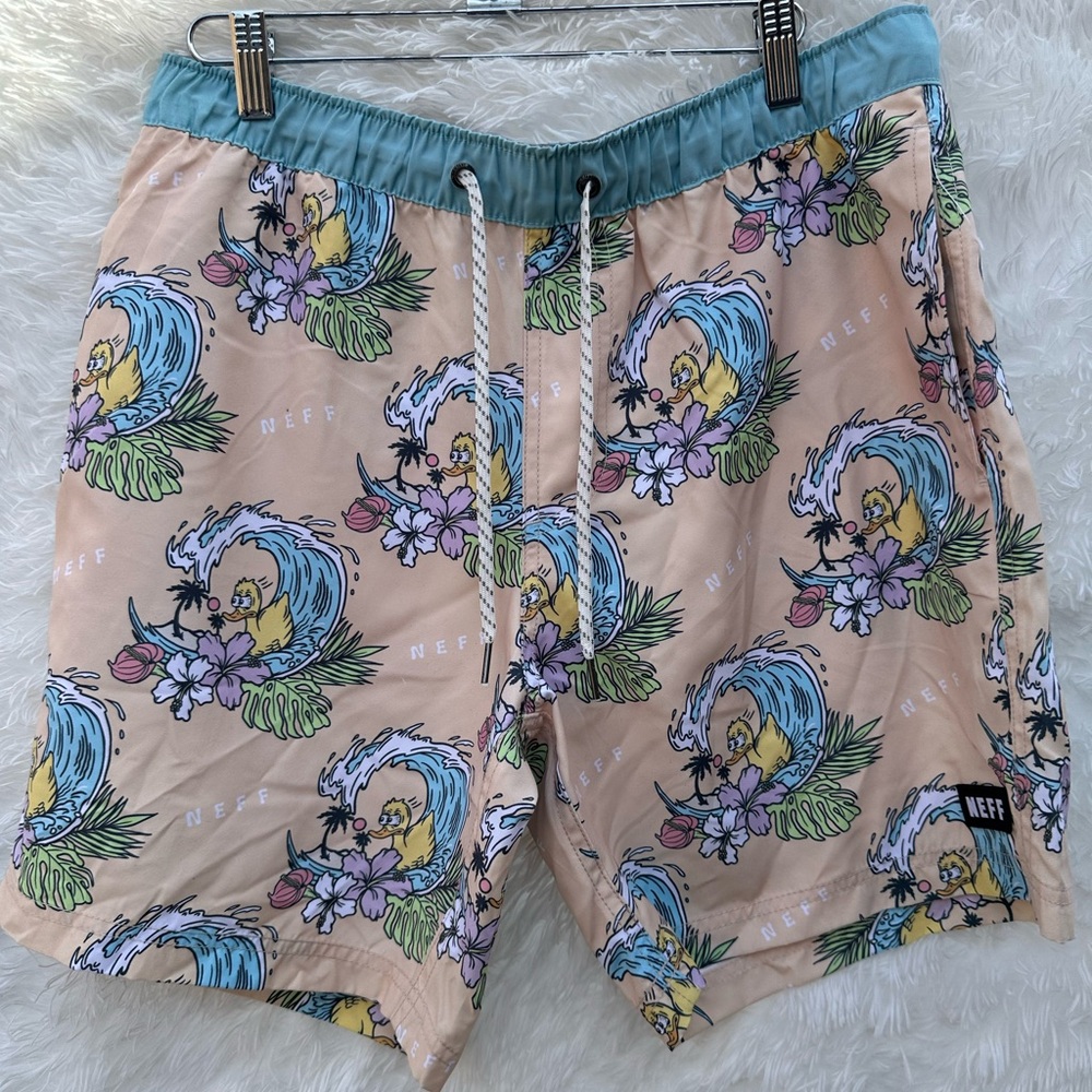 New 
Swim trunks 
Size medium
